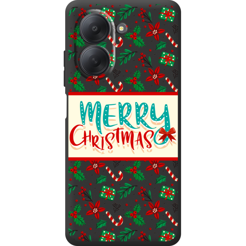 Прозорий чохол BoxFace Xiaomi Redmi A7 Vintage Christmas Pattern