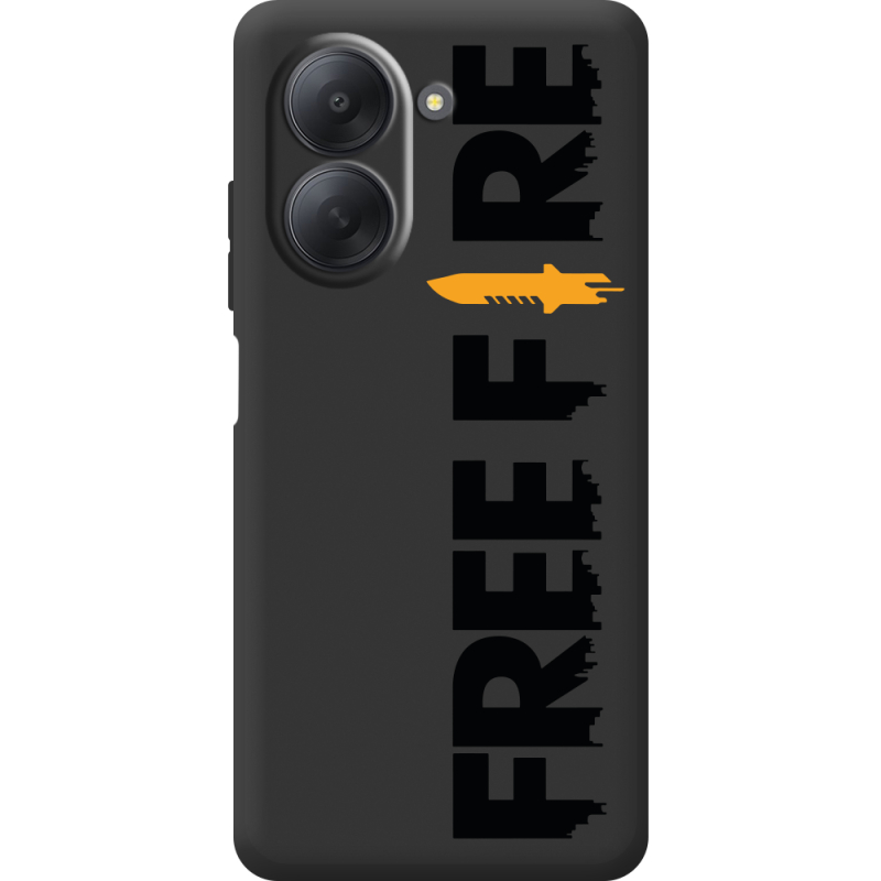 Прозорий чохол BoxFace Xiaomi Redmi A7 Free Fire Black Logo