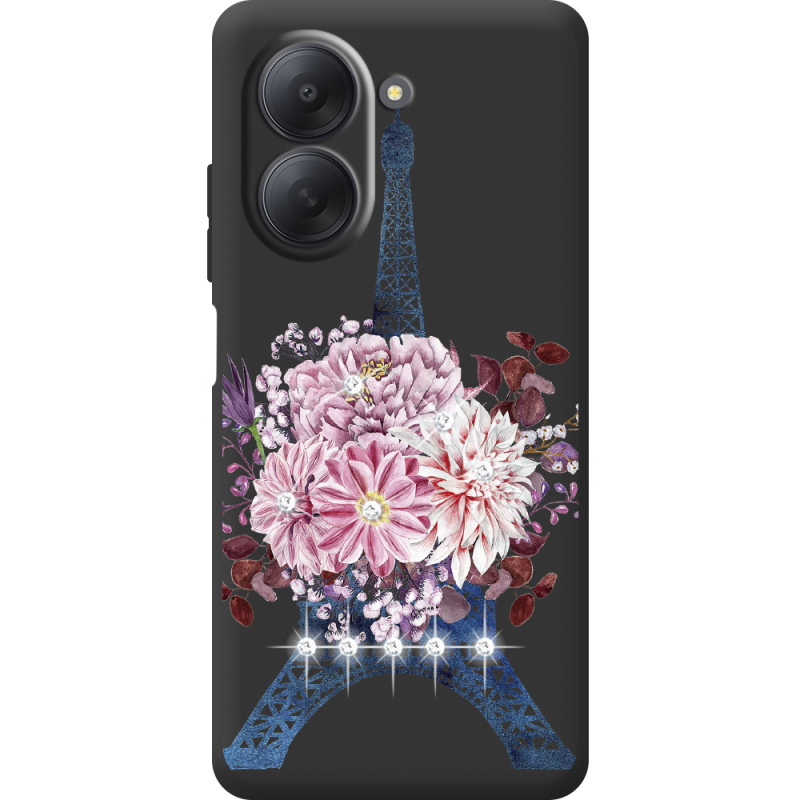 Чохол зі стразами Xiaomi Redmi A7 Eiffel Tower