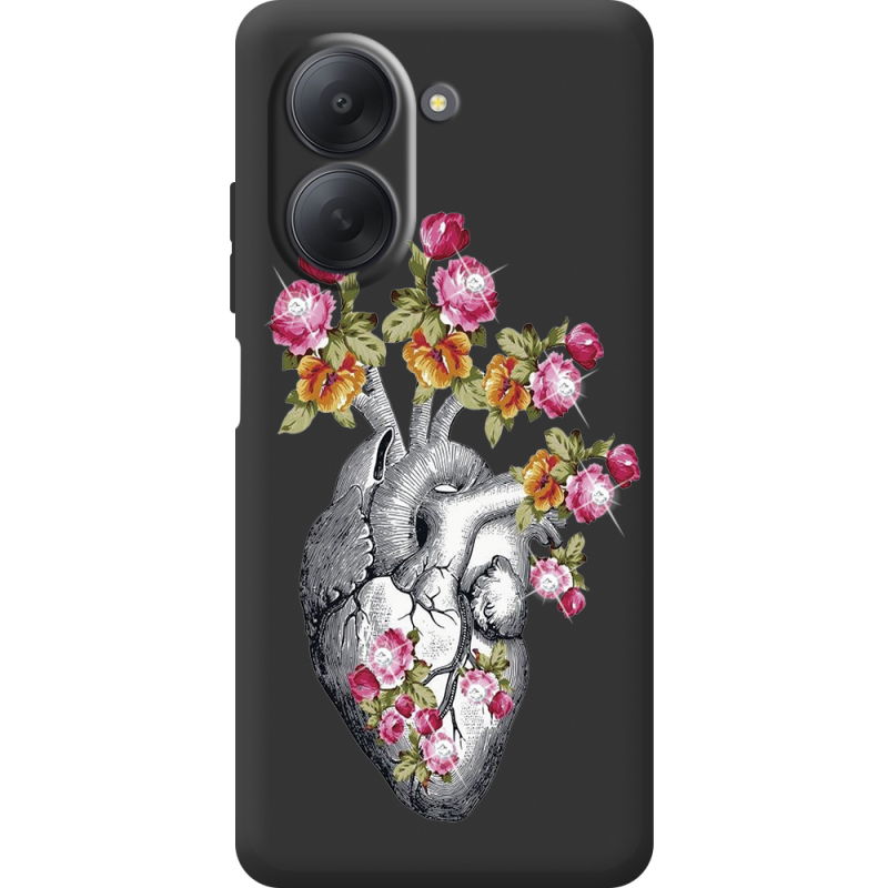 Чохол зі стразами Xiaomi Redmi A7 Heart