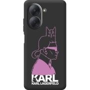 Чорний чохол BoxFace Xiaomi Redmi A7 Pink Karl