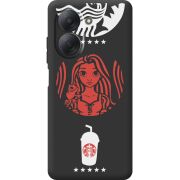 Чорний чохол BoxFace Xiaomi Redmi A7 RedWhite Coffee