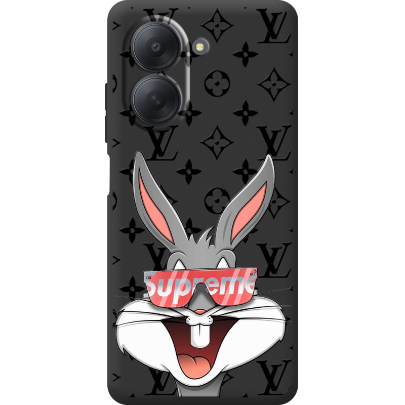 Чорний чохол BoxFace Xiaomi Redmi A7 looney bunny