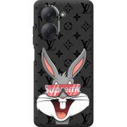 Чорний чохол BoxFace Xiaomi Redmi A7 looney bunny