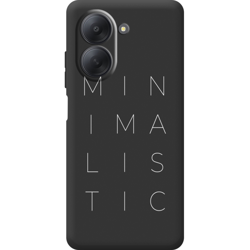 Чорний чохол BoxFace Xiaomi Redmi A7 Minimalistic