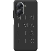 Чорний чохол BoxFace Xiaomi Redmi A7 Minimalistic