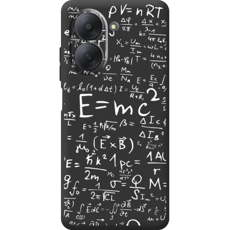 Чорний чохол BoxFace Xiaomi Redmi A7 E=mc2