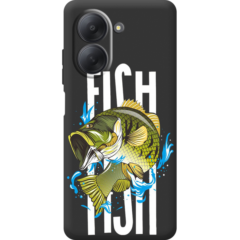 Чорний чохол BoxFace Xiaomi Redmi A7 Fish