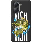 Чорний чохол BoxFace Xiaomi Redmi A7 Fish