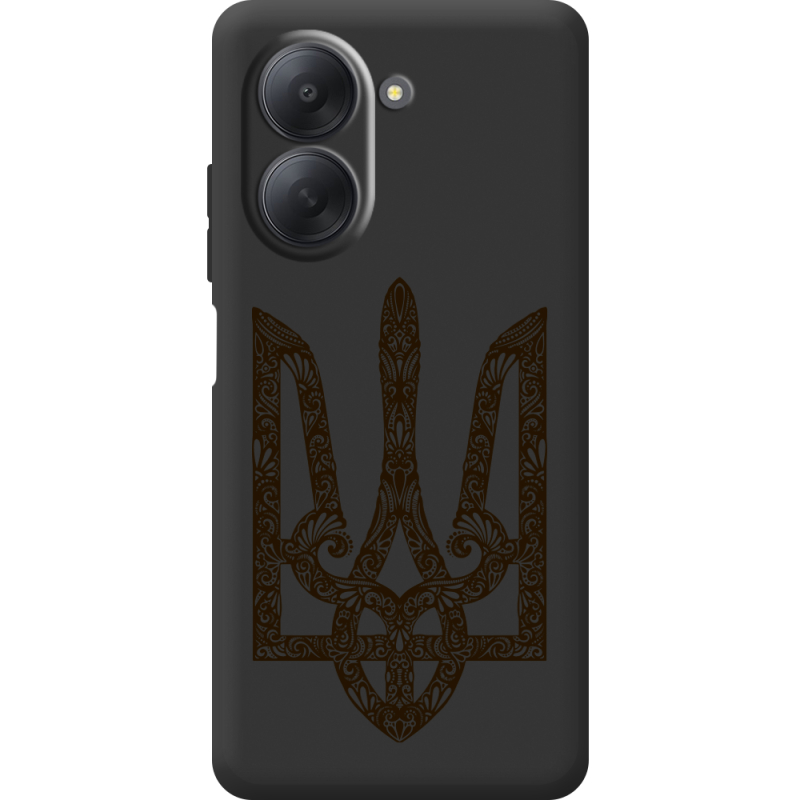 Чорний чохол BoxFace Xiaomi Redmi A7 Ukrainian Trident