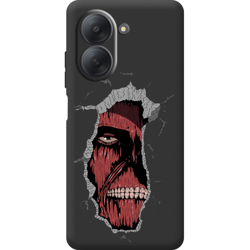 Чорний чохол BoxFace Xiaomi Redmi A7 Нападение на Титана