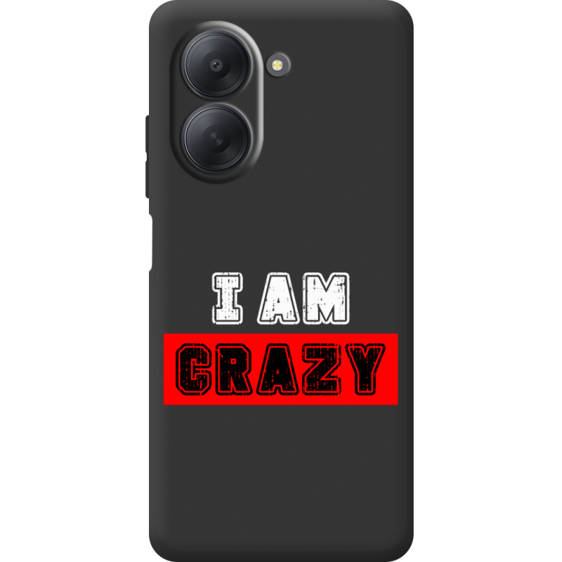 Чорний чохол BoxFace Xiaomi Redmi A7 I'm Crazy