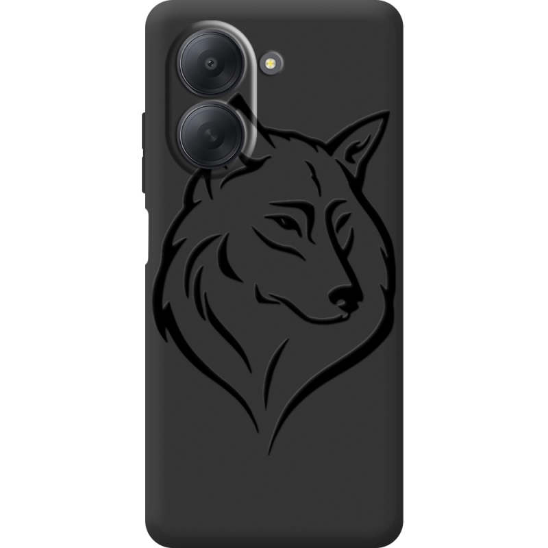 Чорний чохол BoxFace Xiaomi Redmi A7 Wolf