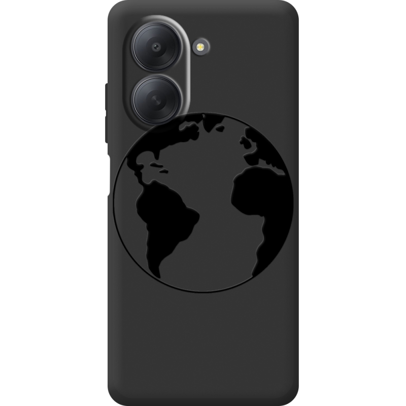 Чорний чохол BoxFace Xiaomi Redmi A7 Earth