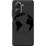 Чорний чохол BoxFace Xiaomi Redmi A7 Earth