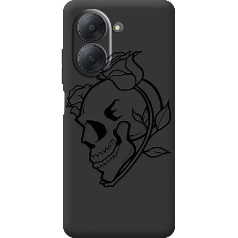 Чорний чохол BoxFace Xiaomi Redmi A7 Skull and Roses