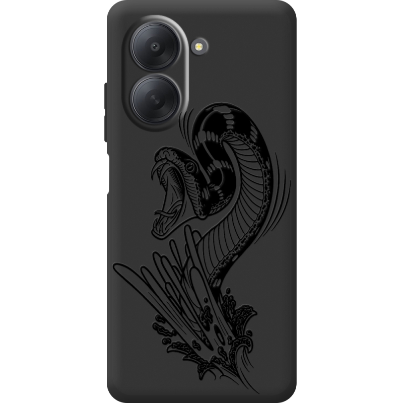 Чорний чохол BoxFace Xiaomi Redmi A7 Snake
