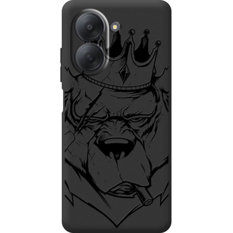Чорний чохол BoxFace Xiaomi Redmi A7 Bear King