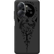 Чорний чохол BoxFace Xiaomi Redmi A7 Hugin and Munin