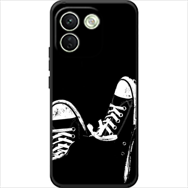 Чохол BoxFace Xiaomi Redmi Note 17 Pro Max Black Sneakers