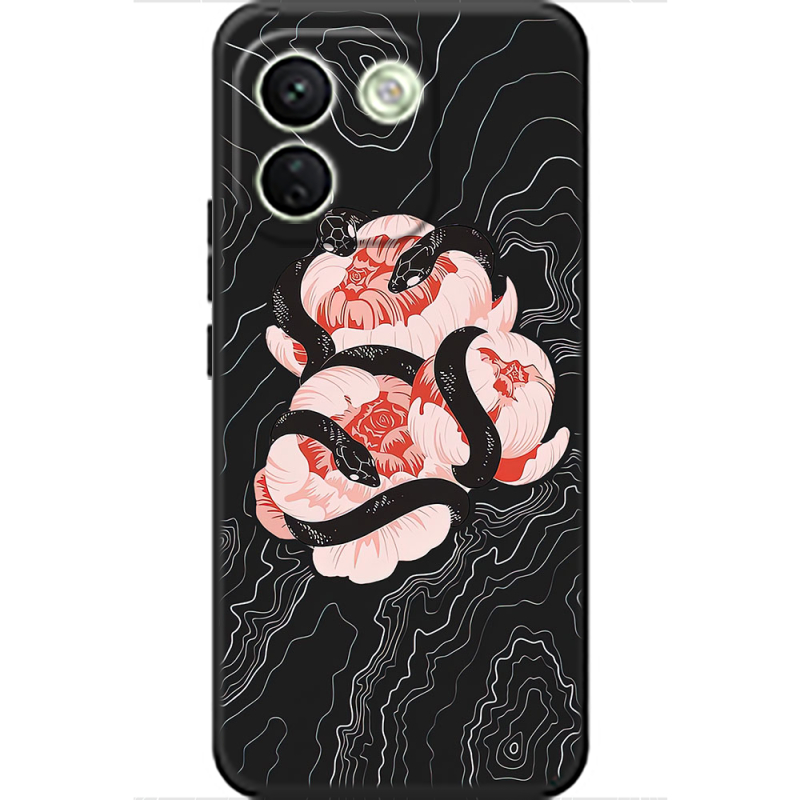 Чохол BoxFace Xiaomi Redmi Note 17 Pro Max Snake Rose