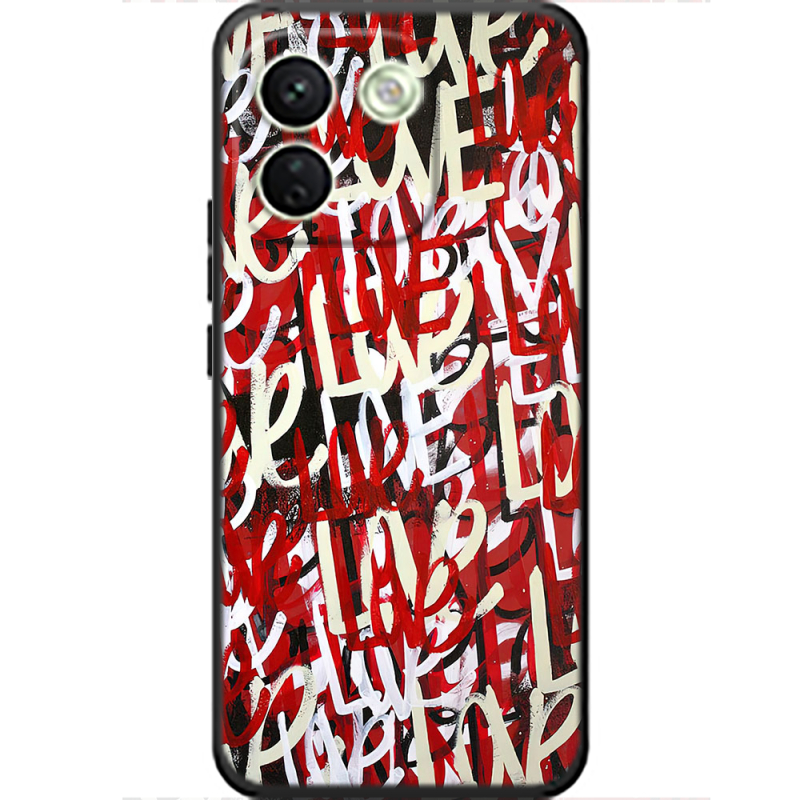 Чохол BoxFace Xiaomi Redmi Note 17 Pro Max Love Graffiti