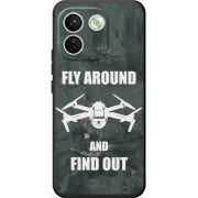 Чохол BoxFace Xiaomi Redmi Note 17 Pro Max Дрон Fly Around