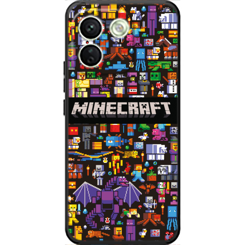 Чохол BoxFace Xiaomi Redmi Note 17 Pro Max Minecraft Mobbery