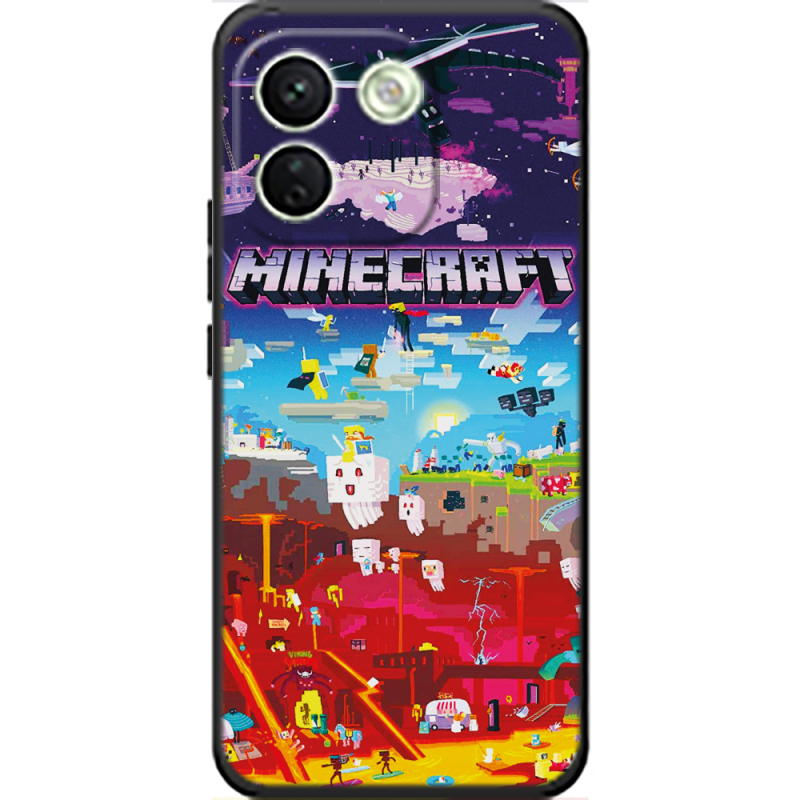 Чохол BoxFace Xiaomi Redmi Note 17 Pro Max Minecraft World Beyond