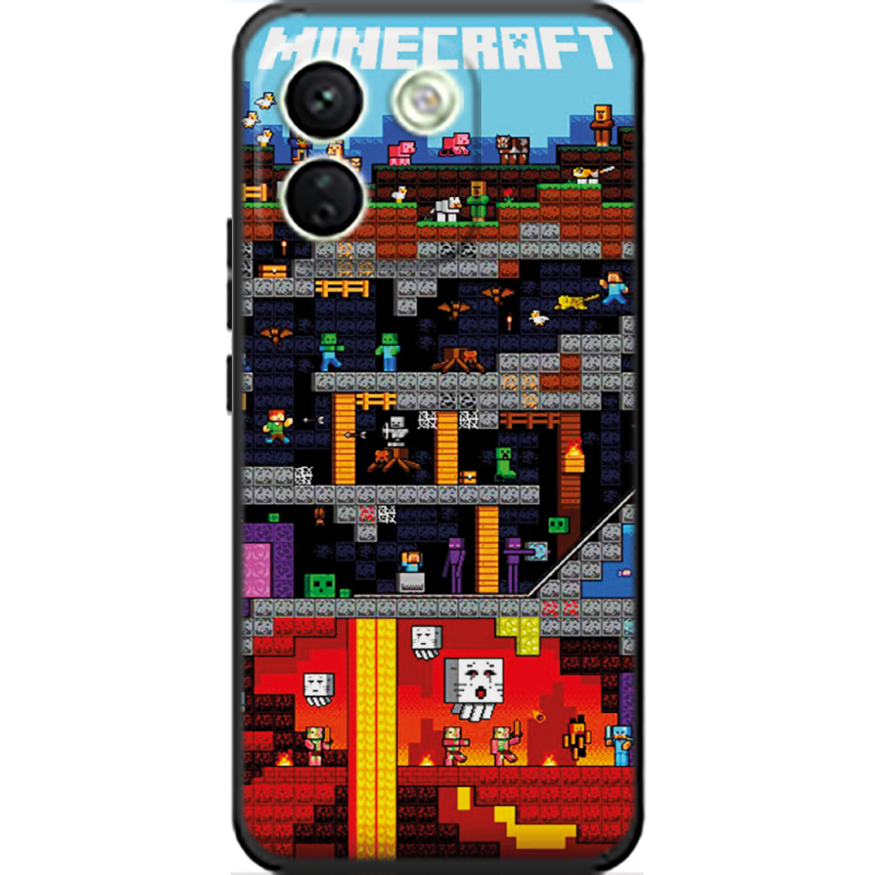 Чохол BoxFace Xiaomi Redmi Note 17 Pro Max Minecraft Lode Runner