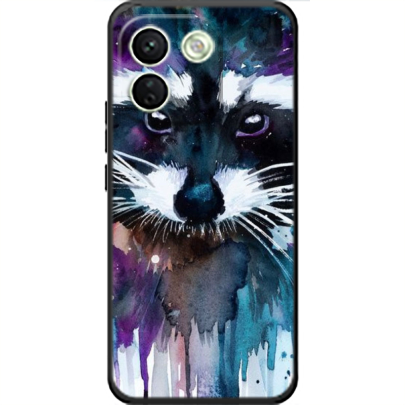 Чохол BoxFace Xiaomi Redmi Note 17 Pro Max Акварельный енот