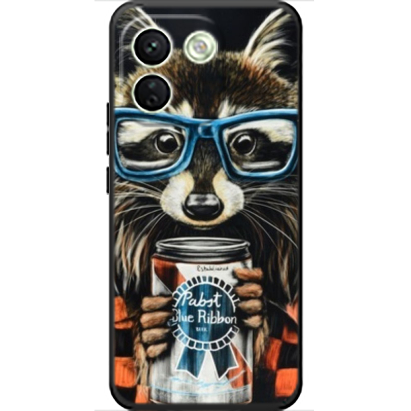 Чохол BoxFace Xiaomi Redmi Note 17 Pro Max Енот с банкой