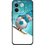 Чохол BoxFace Xiaomi Redmi Note 17 Pro Max Skier Snowman