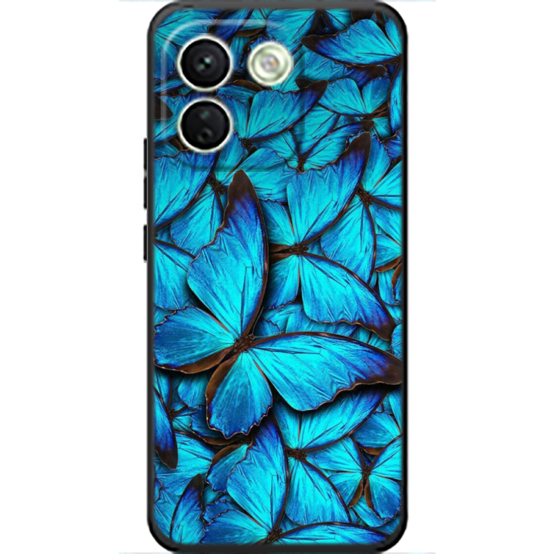 Чохол BoxFace Xiaomi Redmi Note 17 Pro Max лазурные бабочки