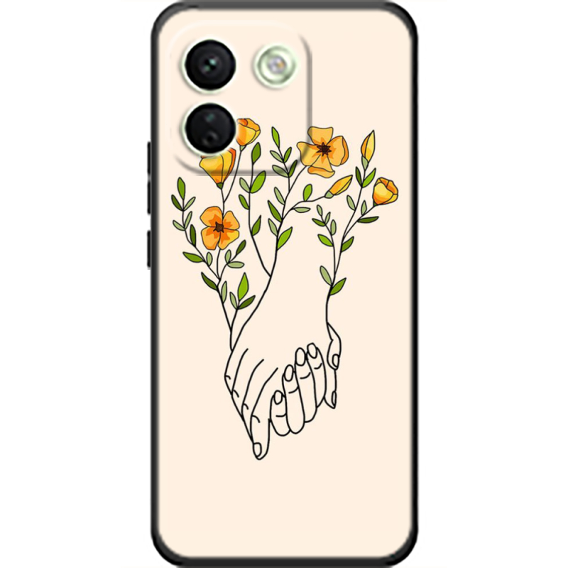 Чохол BoxFace Xiaomi Redmi Note 17 Pro Max Flower Hands
