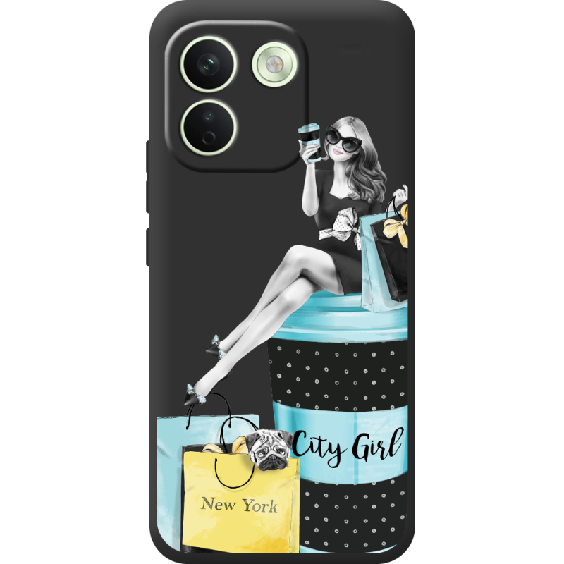 Прозорий чохол BoxFace Xiaomi Redmi Note 17 Pro Max City Girl