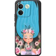 Прозорий чохол BoxFace Xiaomi Redmi Note 17 Pro Max Blue Hair