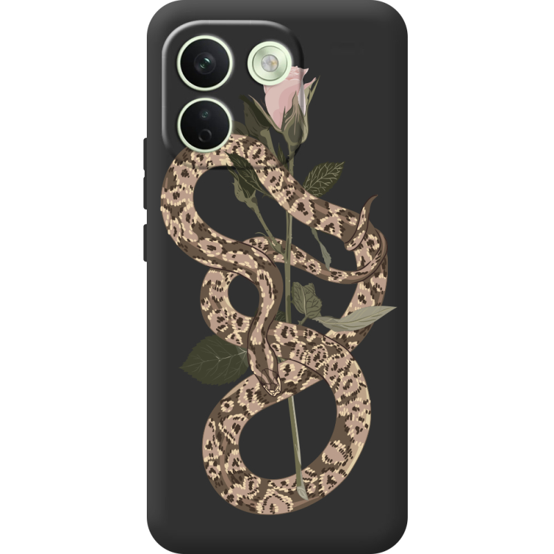 Прозорий чохол BoxFace Xiaomi Redmi Note 17 Pro Max Glamor Snake