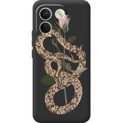 Прозорий чохол BoxFace Xiaomi Redmi Note 17 Pro Max Glamor Snake