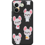 Прозорий чохол BoxFace Xiaomi Redmi Note 17 Pro Max с 3D-глазками Mouse