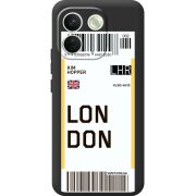 Прозорий чохол BoxFace Xiaomi Redmi Note 17 Pro Max Ticket London