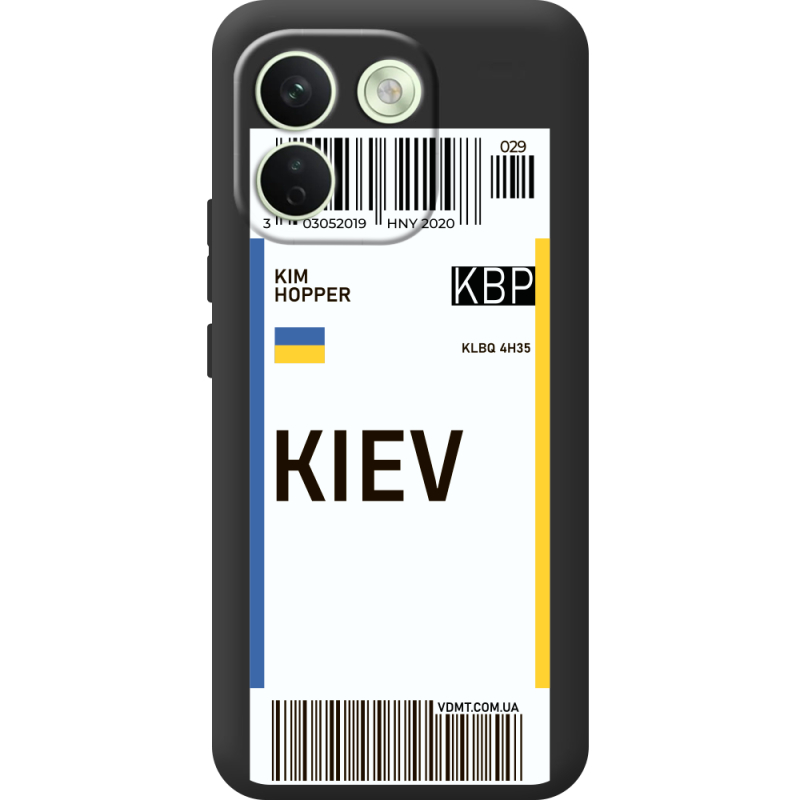 Прозорий чохол BoxFace Xiaomi Redmi Note 17 Pro Max Ticket Kiev