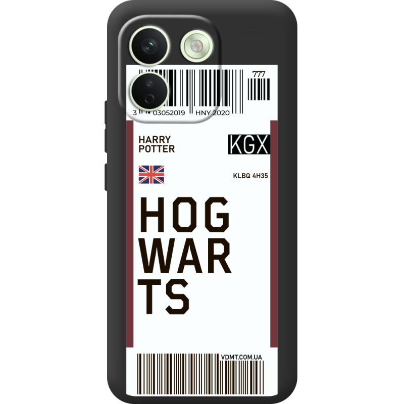 Прозорий чохол BoxFace Xiaomi Redmi Note 17 Pro Max Ticket Hogwarts