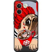 Прозорий чохол BoxFace Xiaomi Redmi Note 17 Pro Max Winter Puggy