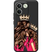 Прозорий чохол BoxFace Xiaomi Redmi Note 17 Pro Max Queen and Princess
