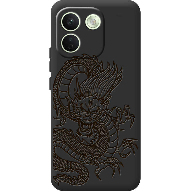 Прозорий чохол BoxFace Xiaomi Redmi Note 17 Pro Max Chinese Dragon