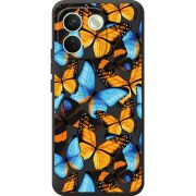 Прозорий чохол BoxFace Xiaomi Redmi Note 17 Pro Max Butterfly Morpho