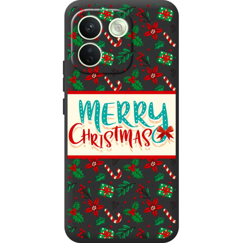 Прозорий чохол BoxFace Xiaomi Redmi Note 17 Pro Max Vintage Christmas Pattern