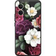 Прозорий чохол BoxFace Xiaomi Redmi Note 17 Pro Max Floral Dark Dreams