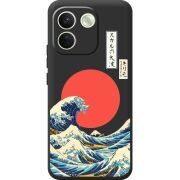 Прозорий чохол BoxFace Xiaomi Redmi Note 17 Pro Max Большая волна в Канагаве